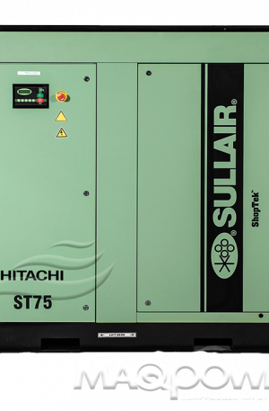 Compresor A Tornillo Rotativo Lubricado Estacionario Sullair Shoptek ST7508.