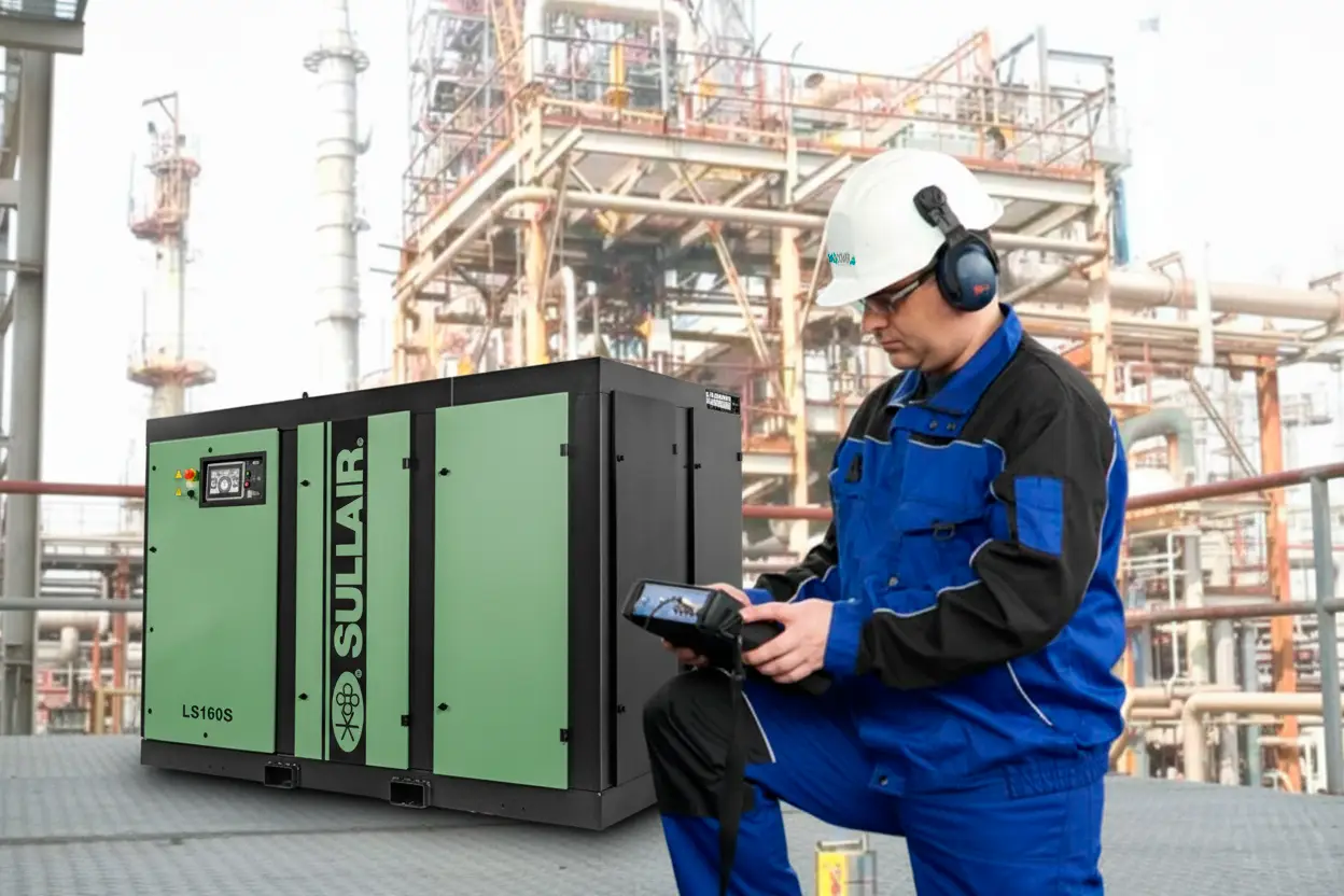 Vibraciones en compresores de aire: causas y control