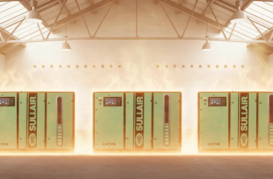 Calor en compresores de aire: causas y soluciones