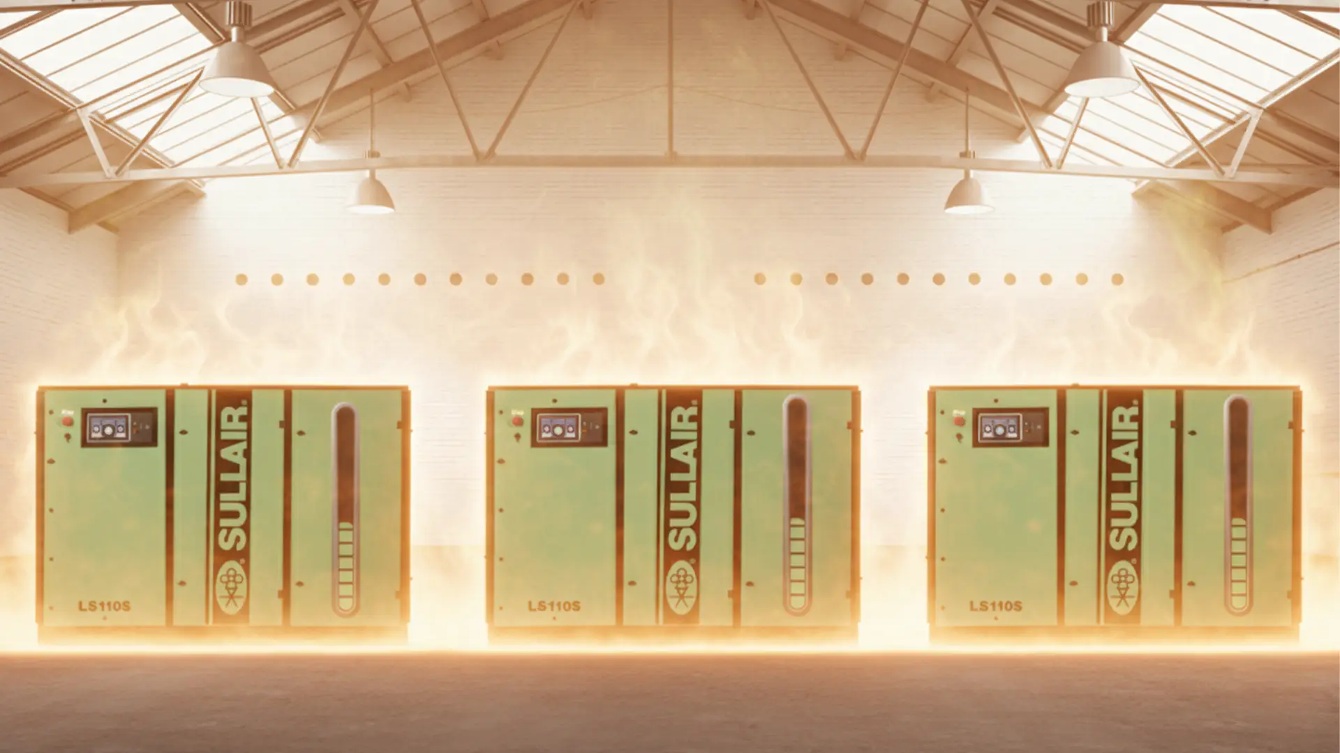 Calor en compresores de aire: causas y soluciones